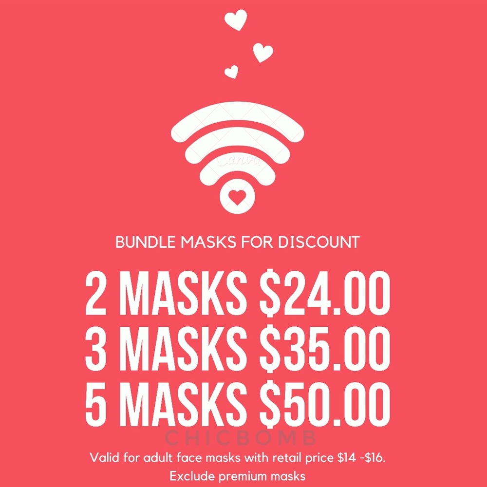 BLUSH FLORAL CLOTH FACE MASK WITH INSERT SLOT - Picture 2 of 5
